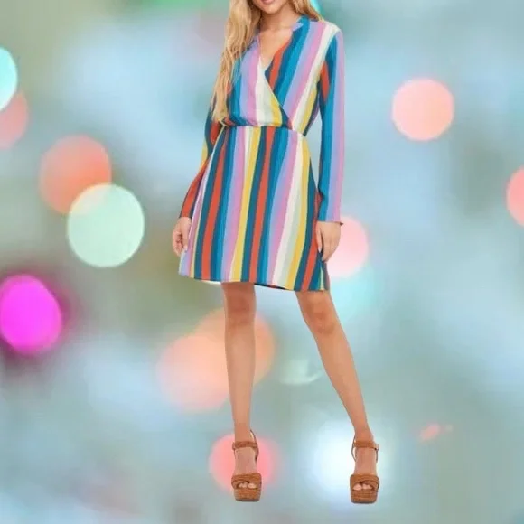 All in Favor | Dresses | All In Favor Nwt Lilly Surplice Multi Stripe Dress M | Poshmark All in Favor | Dresses | All In Favor Nwt Lilly Surplice Multi Stripe Dress M | Poshmark
